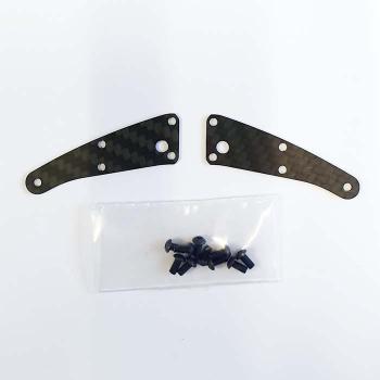 SWORKz Pro Composite Carbon Versteifung Querlenker vorne oben 1,0mm (2)